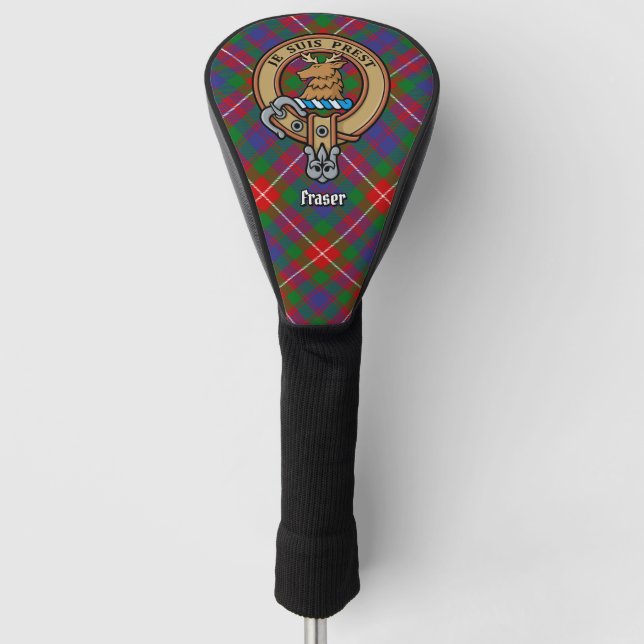 Clan Fraser von Lovat Wappen Golf Head Cover Golf Headcover (Vorderseite)