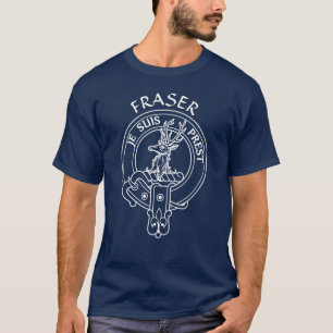 Clan Fraser von Lovat Wappen T-Shirt