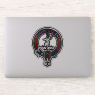 Clan Fraser von Lovat Wappen & Tartan Aufkleber
