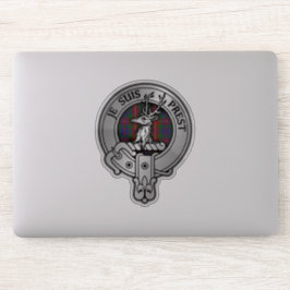 Clan Fraser von Lovat Wappen & Tartan Aufkleber
