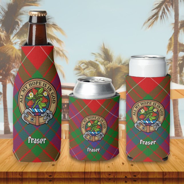 Clan Fraser Wappen Flasche Cooler Flaschenkühler (Von Creator hochgeladen)