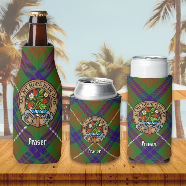 Clan Fraser Wappen Flasche Cooler Flaschenkühler (Von Creator hochgeladen)