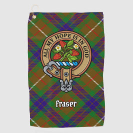 Clan Fraser Wappen Golfhandtuch
