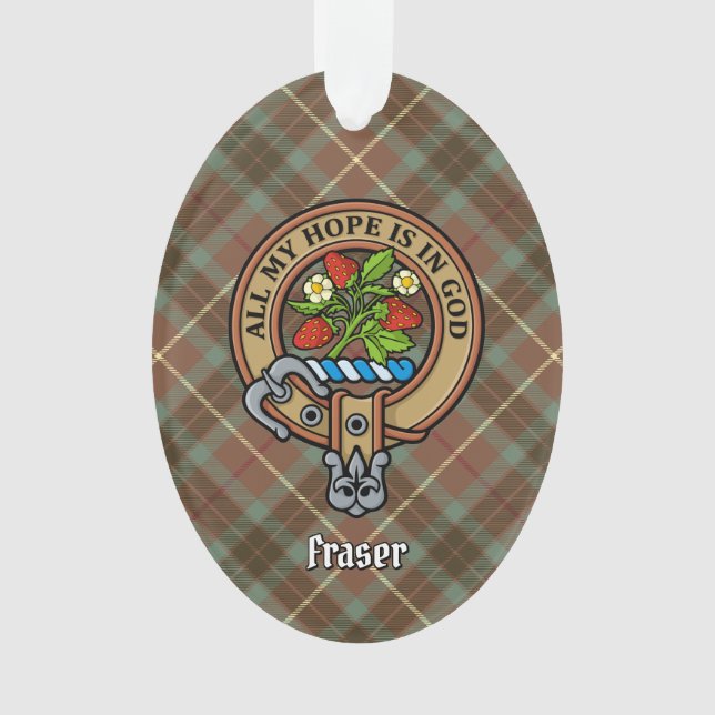 Clan Fraser Wappen Ornament (Vorderseite)