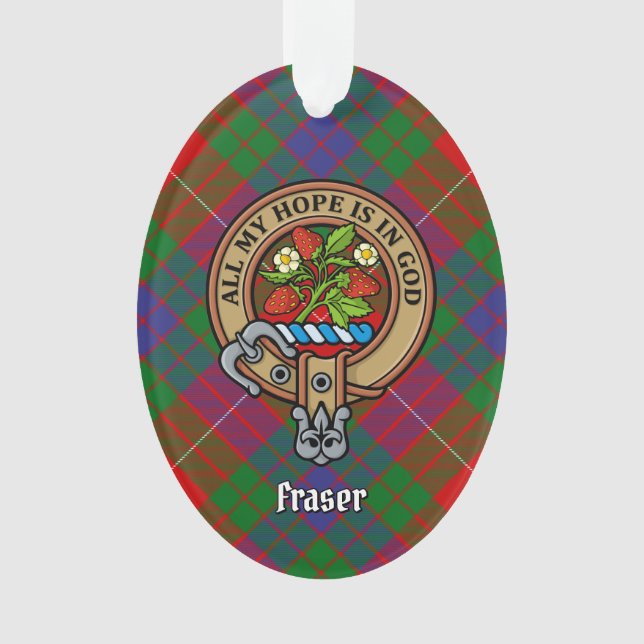 Clan Fraser Wappen Ornament (Vorderseite)