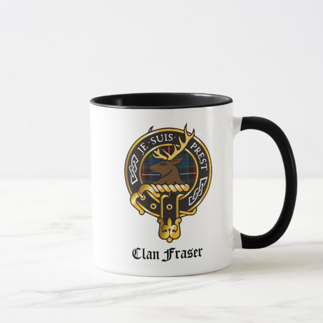 Clan Fraser Wappen Tasse (Rechts)