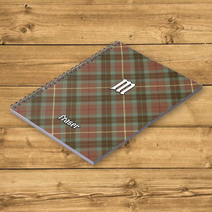 Clan Fraser Weathered Junting Tartan Notebook Notizblock