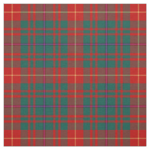 Clan Fulton Tartan Stoff