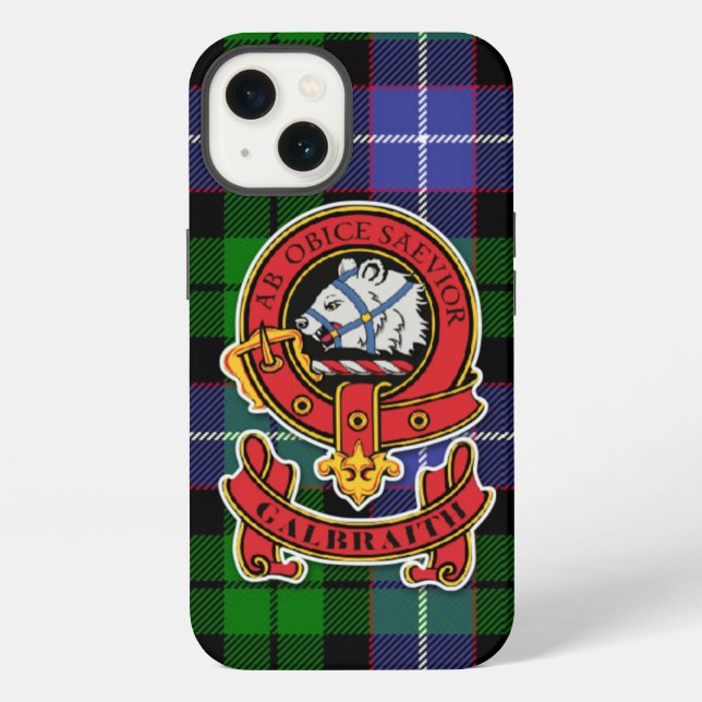 Clan Galbraith iPhone 13 Hülle (Rückseite)