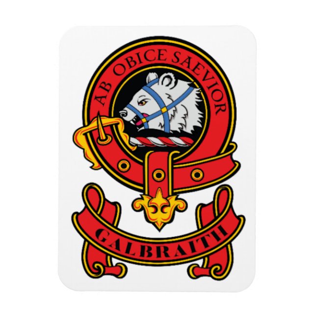 Clan Galbraith Society magnets  Magnet (Vertikal)