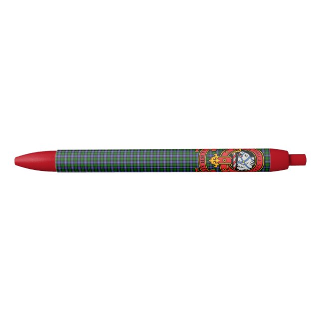 Clan Galbraith Tartan Pen mit Wappen Kugelschreiber (Vorderseite)