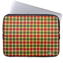 Clan Gibbs und Gibson Tartan Mit Monogramm