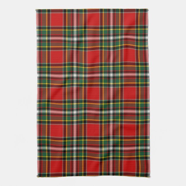 Clan Gillespie Tartan Kariert Geschirrtuch (Vertikal)