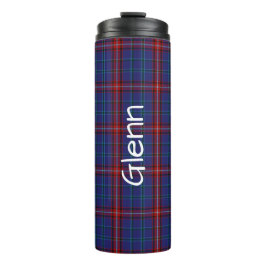 Clan Glenn Kariert Custom Thermal Tumbler Thermosbecher