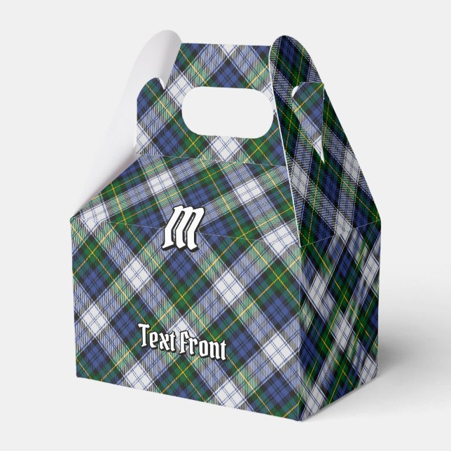 Clan Gordon Dress Tartan Favor Box Geschenkschachtel (Vorderseite)