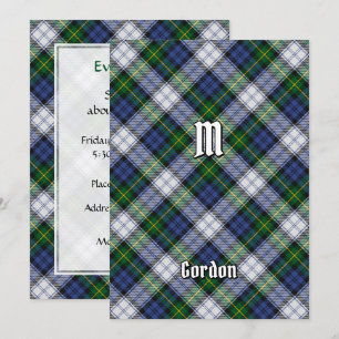 Clan Gordon Dress Tartan Invitation