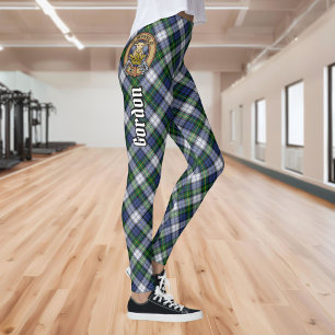 Clan Gordon habille Tartan Leggings