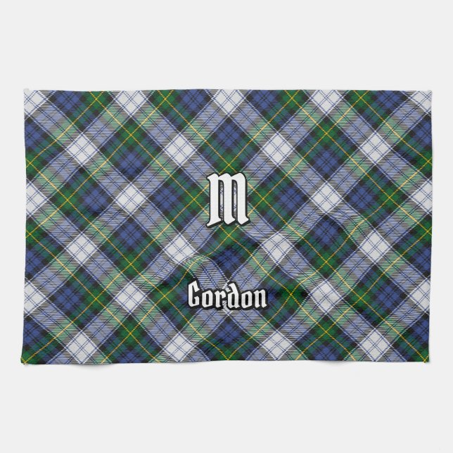 Clan Gordon Robe Tartan Serviette de cuisine (Horizontal)
