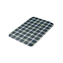 Clan Gordon Royal Blue und White Scottish Tartan Badematte