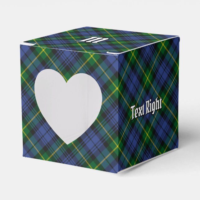 Clan Gordon Tartan Gevor Box Geschenkschachtel (Vorderseite)