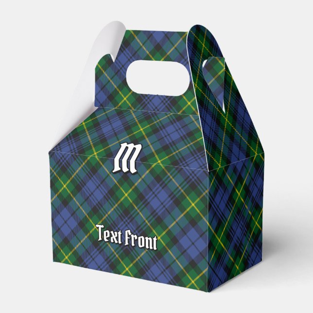 Clan Gordon Tartan Gevor Box Geschenkschachtel (Vorderseite)
