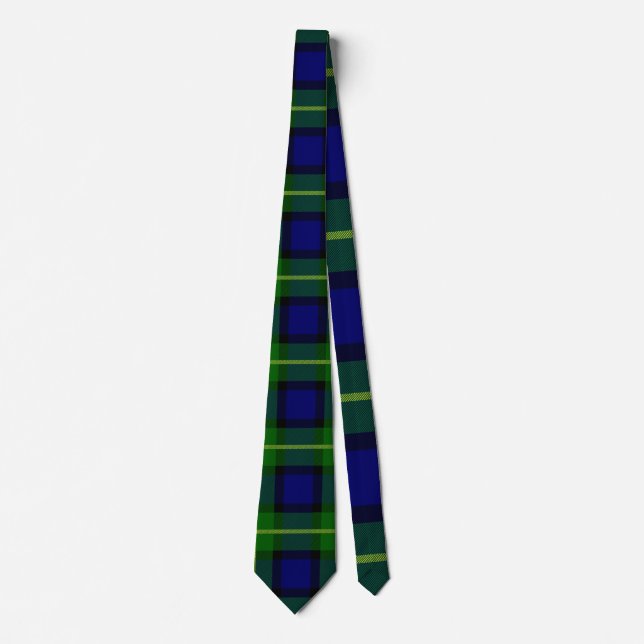 Clan Gordon Tartan Krawatte (Vorderseite)