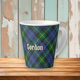 Clan Gordon Tartan Latte Tasse