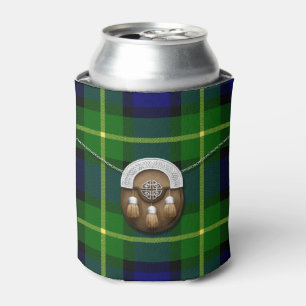 Clan-Gordon Tartan und Sporran Dosenkühler