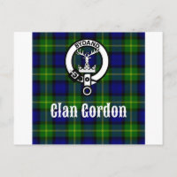 Clan Gordon Tartan Wappen