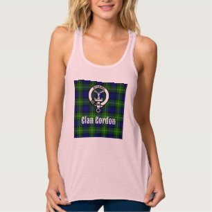 Clan Gordon Tartan Wappen Tank Top