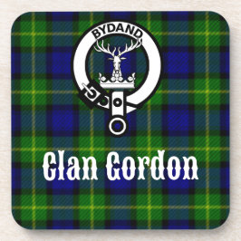 Clan Gordon Tartan Wappen Untersetzer