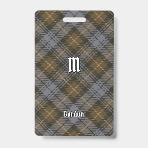 Clan Gordon Weathered Tartan Abzeichen Ausweis