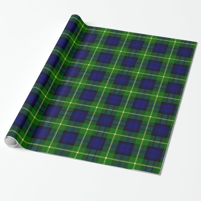 Clan-GordonTartan Geschenkpapier (Ungerollt)