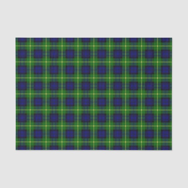 Clan-GordonTartan Seidenpapier (Vorderseite)