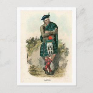 Clan Graham Postkarte