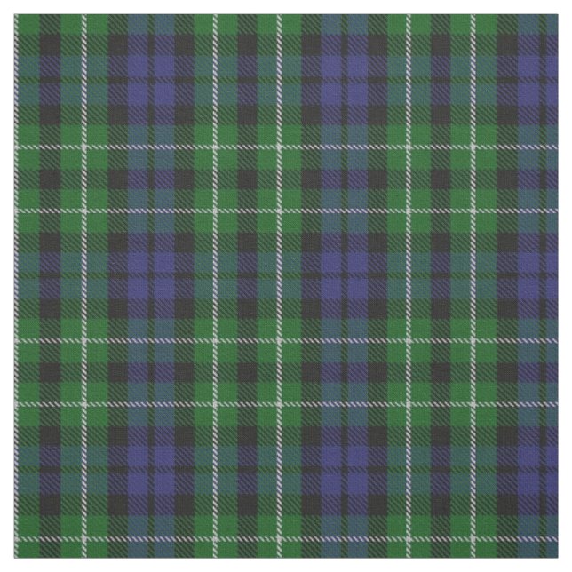 Clan-Graham schottischer Tartan-kariertes Gewebe Stoff (Muster)