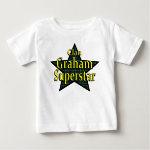 Clan-Grahamsuperstar-Säuglings-T - Shirt