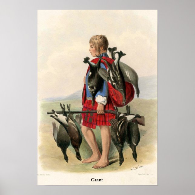 Clan Grant Poster (Vorne)