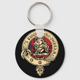 Clan Gregor Key Chain Black (Anpassen von Größe/Fo Schlüsselanhänger