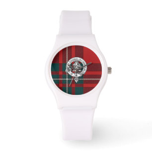 Clan Gregor/MacGregor Uhr, weißer Sport Armbanduhr