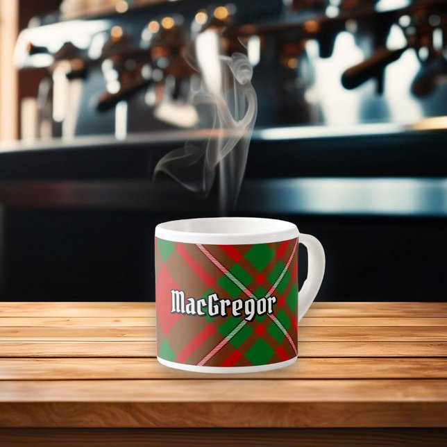 Clan Gregor Tartan Espresso Cup Espressotasse (Von Creator hochgeladen)
