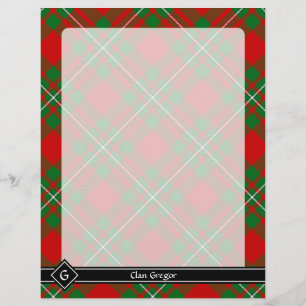Clan Gregor Tartan Flyer