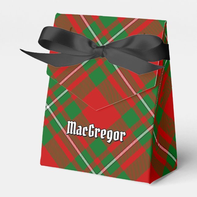 Clan Gregor Tartan Gevor Box Geschenkschachtel (Vorderseite)