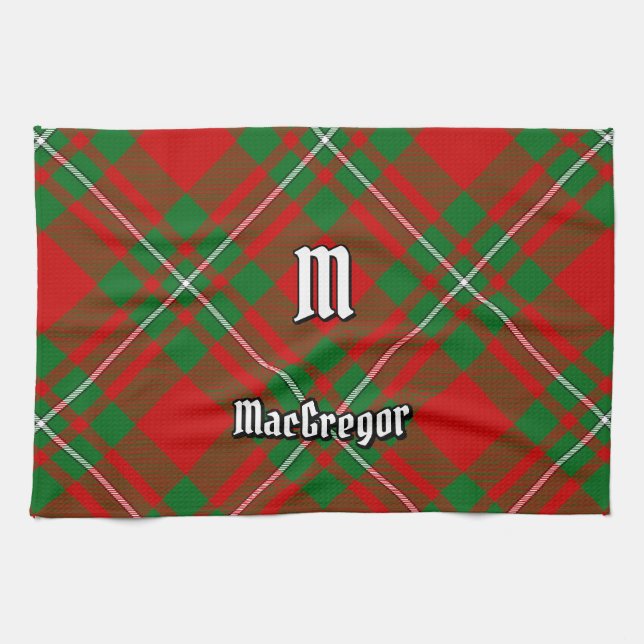 Clan Gregor Tartan Küchentücher (Horizontal)