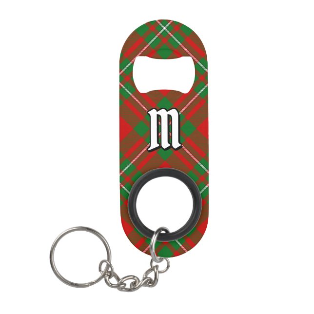 Clan Gregor Tartan Schlüsselanhänger Flaschenöffne Mini Flaschenöffner (Vorderseite)