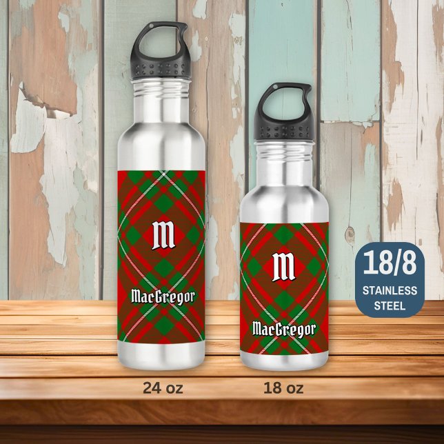 Clan Gregor Tartan Stainless Steel Water Flasche Edelstahlflasche (Von Creator hochgeladen)