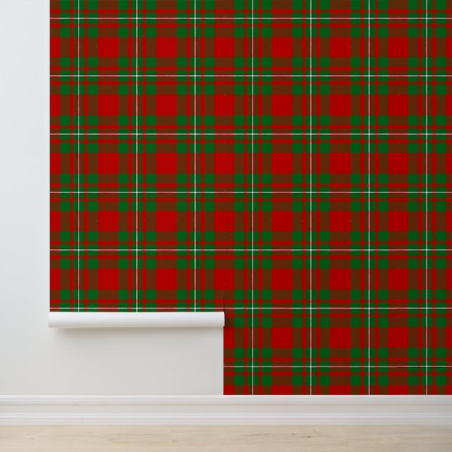 Clan Gregor Tartan Tapete (Anwendung)