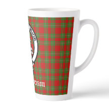Clan Grierson Wappen Abzeichen & Tartan