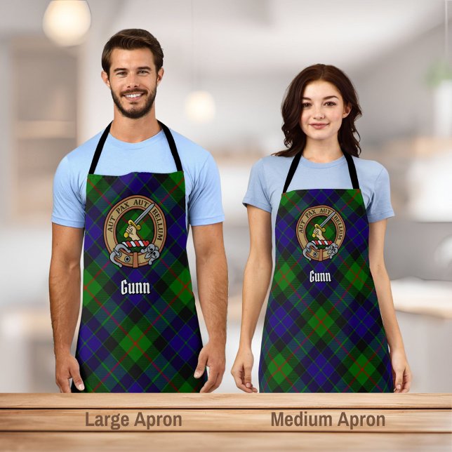 Clan Gunn Crest Apron Schürze (Von Creator hochgeladen)