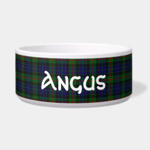 Clan Gunn Custom Tartan Kariert Pet Bowl